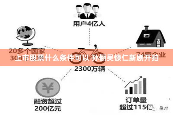 上市股票什么条件可以 孙俪吴慷仁新剧开拍