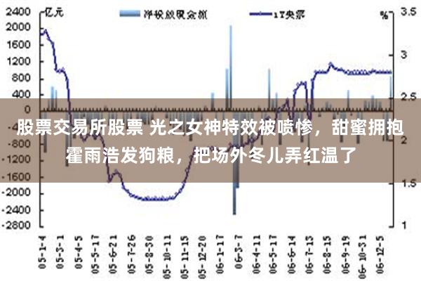 股票交易所股票 光之女神特效被喷惨，甜蜜拥抱霍雨浩发狗粮，把场外冬儿弄红温了